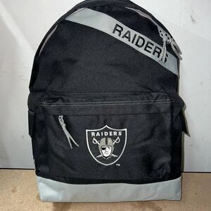 Vintage Las Vegas Raiders Backpack Bag Black NHL Nasco Embroidered‎